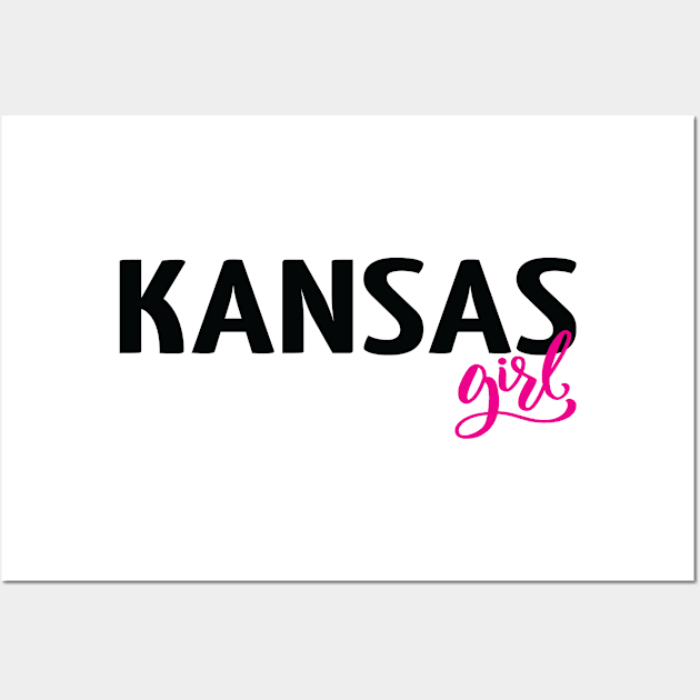 Kansas Girl Wall Art by ProjectX23